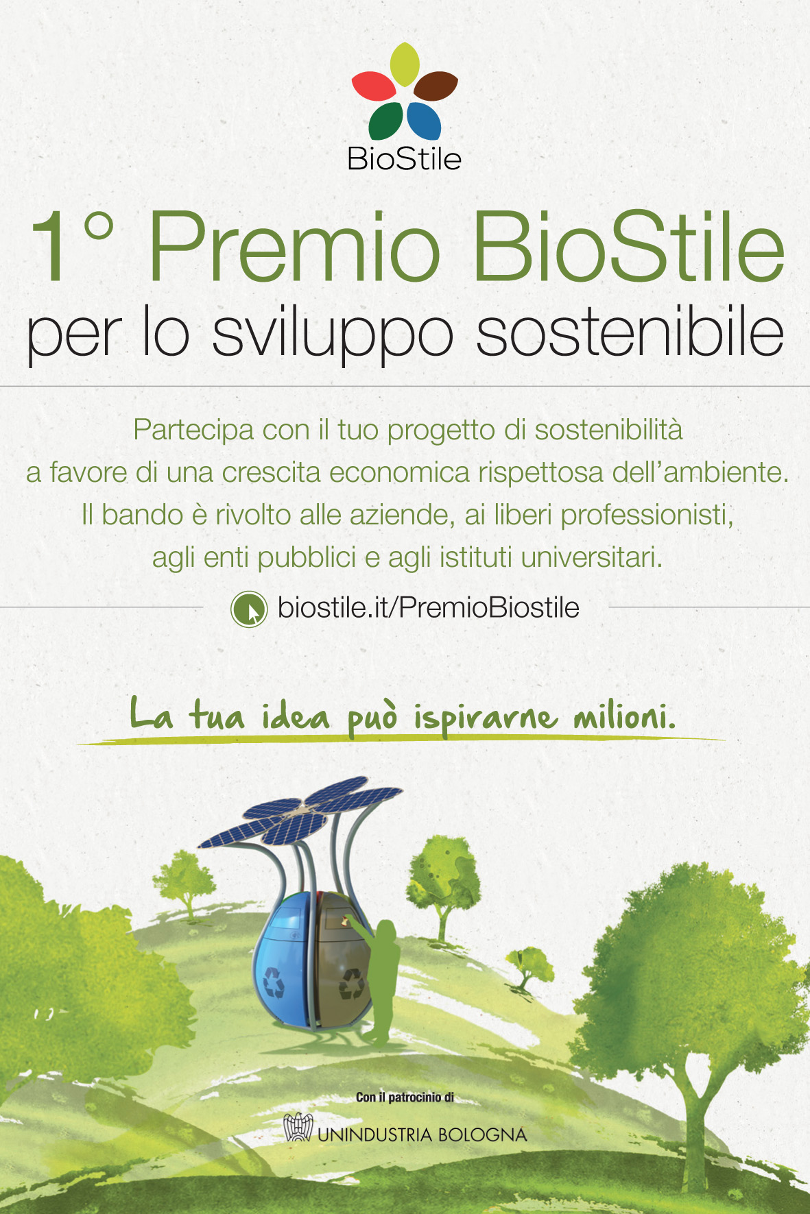 BioStile istituisce il “1° Premio per lo sviluppo sostenibile”