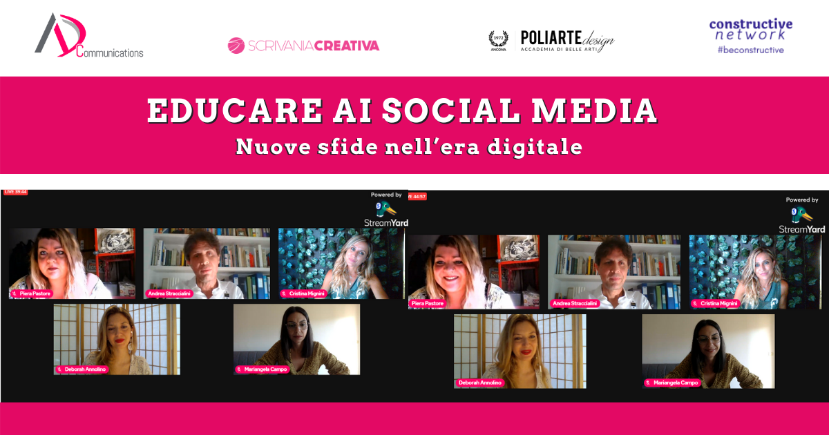 “Educare ai social media”: 1° TALK di AD Communications sul digitale