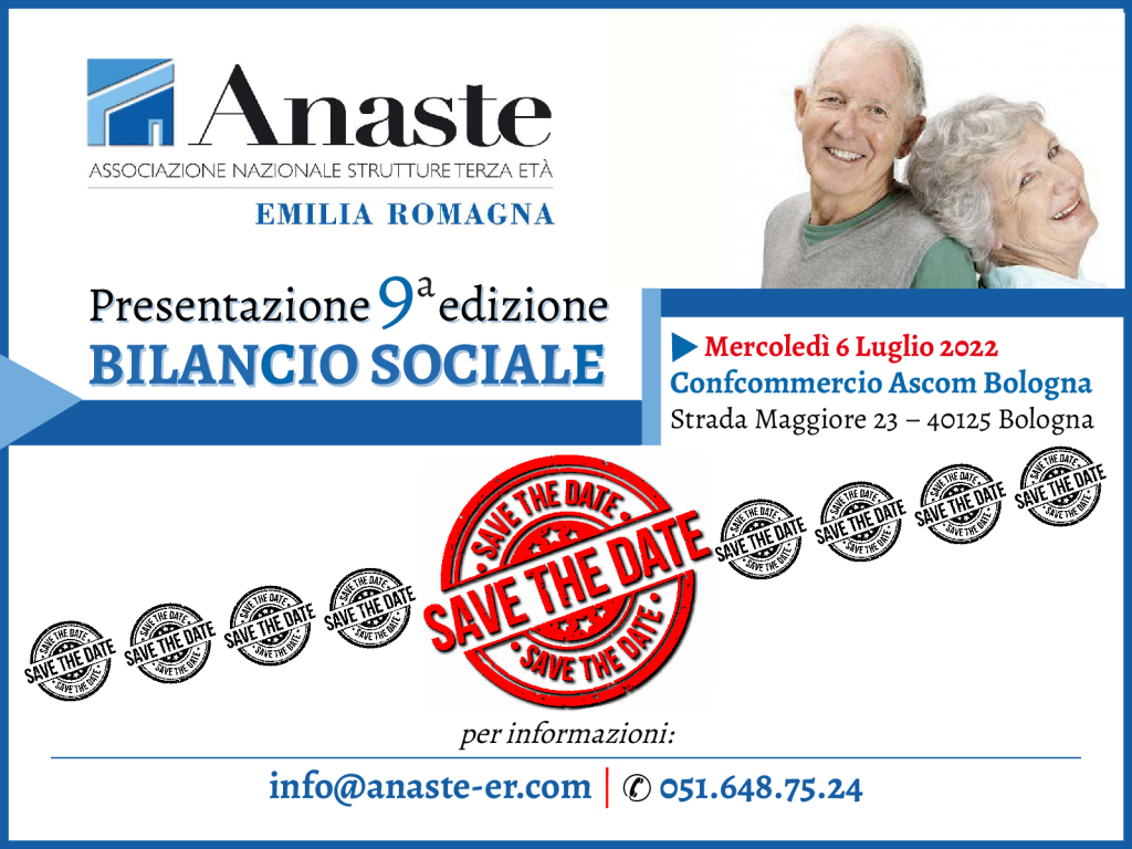 Bilancio Sociale ANASTE Emilia-Romagna